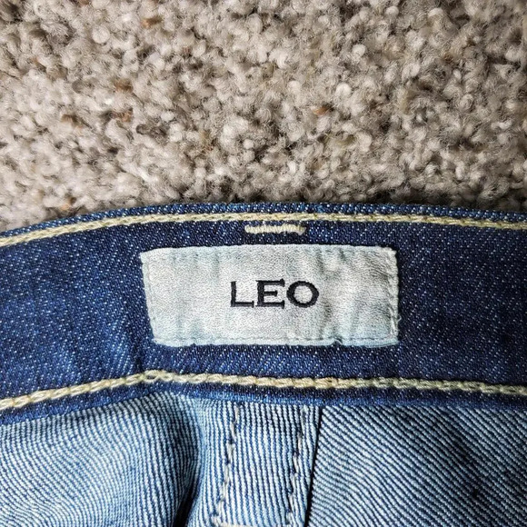 daytrip Leo Bootcut Dark Wash Faded Low Rise Studded Women's Jeans Size 25L - Picture 6 of 14